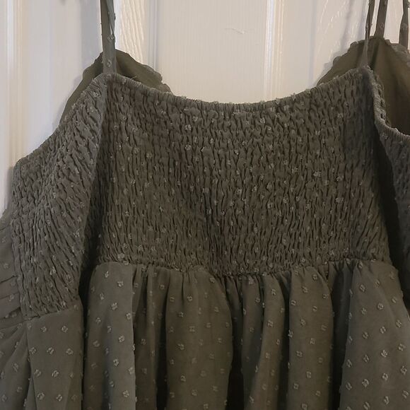 Green NWT Dress 5X - Picture 4 of 4